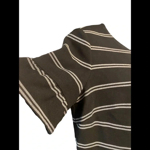 Loft Ann Taylor Striped Ruffle Sleeve Dress - Picture 4 of 10